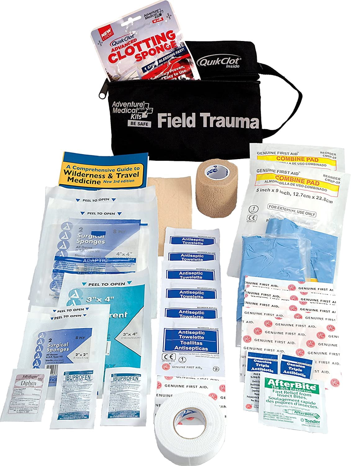 Adventure Medical Field Trauma Kit with QuikClot