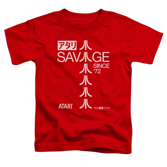 Atari Savage 72 S/S Toddler T-Shirt Red