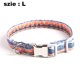 thumbnail image 2 of Collar de perro con nudo de algodón, correa para perro para niña, cierre de metal de seguridad, collar ajustable para perro, 2 of 5