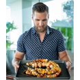 thumbnail image 2 of Brochetas Flexibles Outset Acero Inoxidable para Barbacoa 30 Pulgadas Juego de 4, 2 of 5