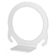 thumbnail image 3 of Estante para secador de pelo, espacio de aluminio, organizador de soplador sin agujeros, accesorio de hardware ligero (organizador de soplador de plata esmerilada 9481SS), 3 of 8