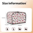 thumbnail image 5 of Lsque Birthday Cake Print 2 Slice Toaster Cover , Kitchen Appliance Dustproof Protector , Toaster Protector Dustproof Kitchen Appliance Cover, 5 of 7