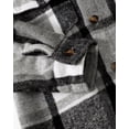 thumbnail image 5 of 5T Baby Boys Clothes 6Y Boys Fall Winter Denim Pant Set Little Boys Long Sleeve Plaid Top Jeans Pants 2PCS Set Black, 5 of 7