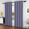 thumbnail image 6 of Lfeey Lavender Purple Curtains, Indoor/Outdoor Blackout Curtains, Grommet Window Curtains for Living Room, 42 x 84 inch, 2 Panels, 6 of 6