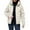 Khaki, variant on Puffer Jacket Womens, Yigetop Women's Hooded Flannel Coat Thicken Winter Jacket Puffer Coat Quilted Jackets for Women Black 3XL