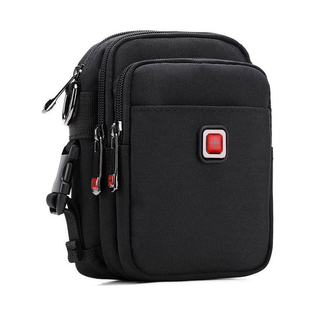 Bolso de hombro de lona Oxford para hombre, bolso de hombro para hombre, bolso informal para hombre (M) JM