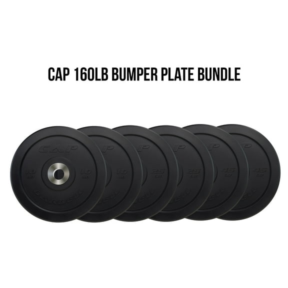 CAP 160lb Competition Bumper Weight Plate Set