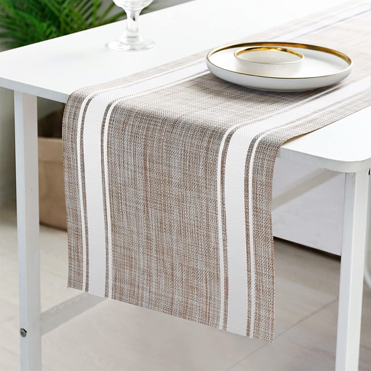 outdoor dining table runner