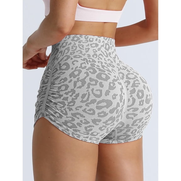 Women's High Waisted Yoga Shorts,Tummy Control Workout Shorts for Women,Soft & Trendy Cycling Shorts