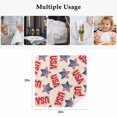 thumbnail image 5 of 250th Anniversary Cloth Napkins, 4th of July America Freedom Veteran Day Washable and Reusable Dinner Napkins Set of 6, Table Napkin for Kitchen Party Birthday Wedding Hotel Housewarming 20"x20", 5 of 9