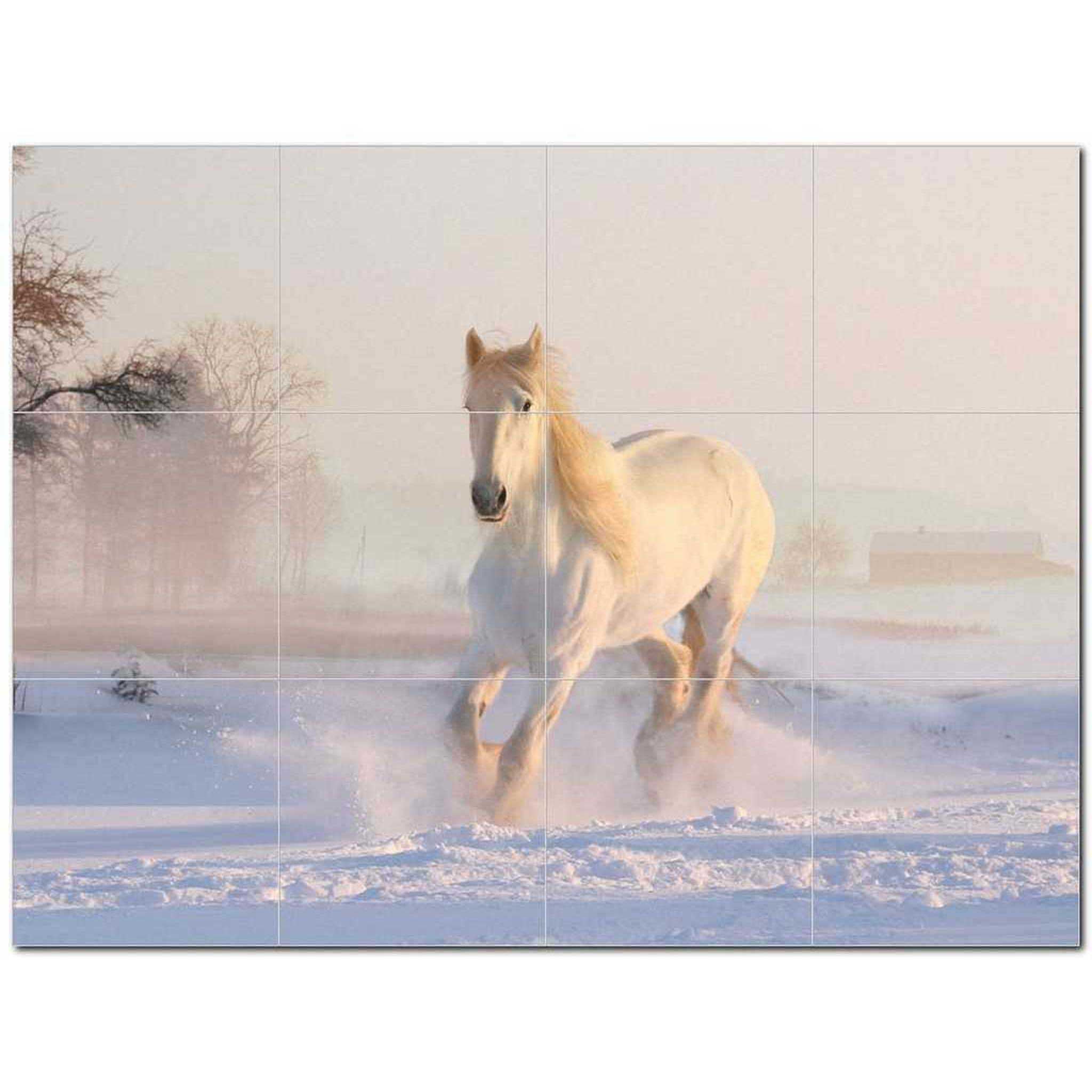 Horse Ceramic Tile Mural Kitchen Backsplash Bathroom Shower 402845L43