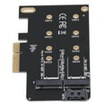 thumbnail image 1 of NGFF M.2 To PCIe Adapter, Easy Installation Storage Expansion Support B Key M Key PCIe NVME Adapter Card PCB  for 2242 2260 2280 SSD, 1 of 7