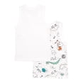 thumbnail image 4 of Camiseta Baby Creysi One for You Niño 3A Blanco Estampado Camiseta Paquete 2 pz, 4 of 4