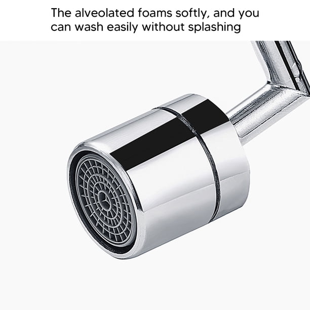 Extensor De Grifo De Plástico Para Fregadero, Aireador De Grifo Giratorio Universal De 360 grados A Prueba De Salpicaduras Para Cocina Y
