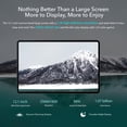thumbnail image 4 of HONOR Pad 9 8GB 256GB Tablet, 12.1 Pulgadas 120Hz 2.5K Fullview Display, Snapdragon 6 Gen 1, 8 Altavoces, Cuerpo de Metal, Android 13, Google Service WiFi Tablet, Verde, 4 of 5