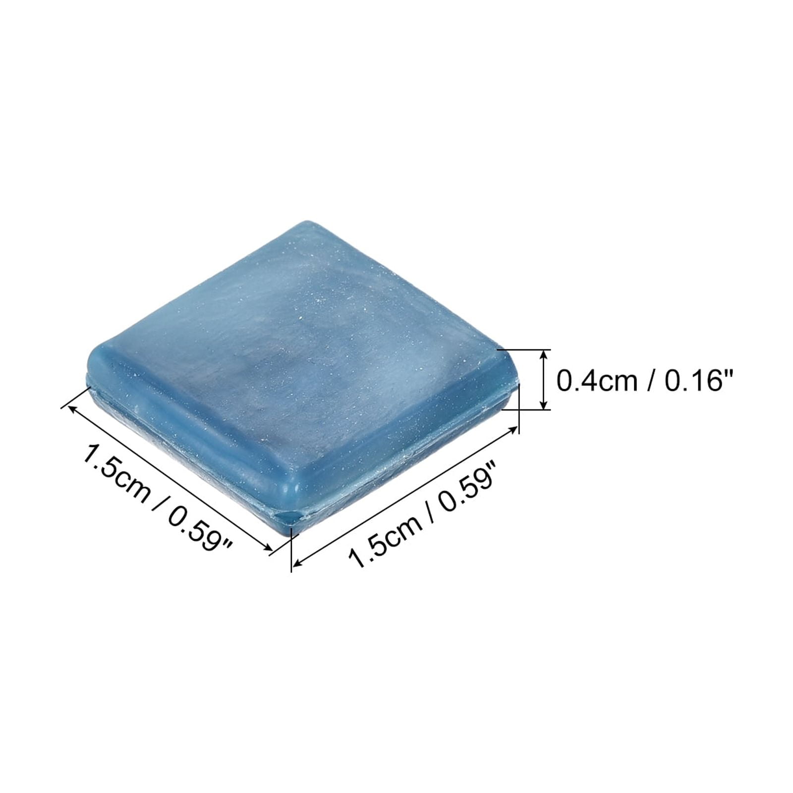 Uxcell 260Pcs Mosaic Tiles, Micro Glass Tiny Mini Mosaic Tile DIY Hobbies Handmade Crystal Free Stone Dark Blue