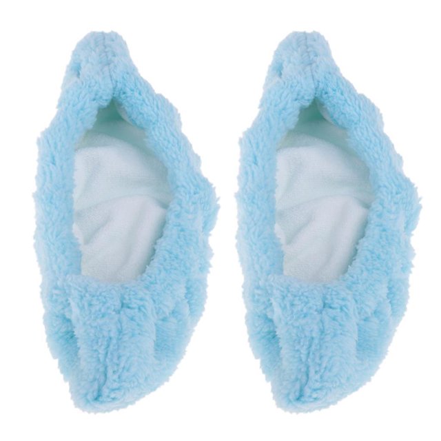 Minnieouse 1 par de figuras de hockey sobre hielo Skate Cover Jacket Soakers Guards XXL Azul Type3 NO3