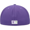 thumbnail image 4 of Men's New Era Purple Atlanta Braves Lime Side Patch 59FIFTY Fitted Hat, 4 of 6