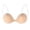 Khaki, variant on Bras for Women,Strapless Design, Reusable & Waterproof for Backless Dresses, Weddings Black B