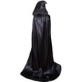 thumbnail image 3 of Yuarrent Capa con capucha para disfraz de Cosplay, accesorios para festivales de varios tamaños, capa de Halloween, ropa de fiesta, suministros de Kits de decoración para fiestas METRO Yuarrent HA043412-03, 3 of 6