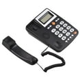thumbnail image 2 of C05 Landline Phone with Large Buttons & High Volume for Home/Office - DTMF/FSK Dual Mode, 50 Incoming/14 Outgoing Call Memory, HD Hands-Free Calling, 5-Level Brightness, 10 Dual-Key Speed Dials, Dual, 2 of 7