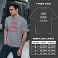 thumbnail image 4 of Greenyef Graphics I Paused My Game to Be Here Gamer Gift Funny Tee Men's T-Shirt Style-13 (Gray & Red, Large), 4 of 6