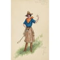thumbnail image 3 of Will R. Barnes 11x14 Black Modern Framed Museum Art Print Titled - Cow Girls-Act I (1913), 3 of 5
