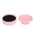 thumbnail image 1 of Cosmetic Brush Cleaner, Portable Makeup Brush Cleaning Box Convenient Color Removal Sponge Wet Dry Use  for Salon, 1 of 7