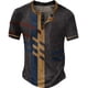 thumbnail image 1 of Playeras Hombre Cuello V Camiseta Gótica Retro Para Hombre Con Cordones Y Cuello En V Y Bolsillo, Camiseta De Manga Corta, Camisetas Sueltas, 1 of 2