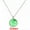 Green, variant on Full Moon Rising Moon Pendant Necklace Glow In The Dark Luminous Chain Women :yq-Grey