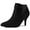 Black, variant on Women's Pointed Toe Stiletto Heels Chelsea Ankle Booties Emerald Green 7