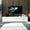 White, variant on 50 - 59 inches TV Compatible Stand | Create a Modern Home Decoration | Space - Saving and Stylish with 20 Color LEDs