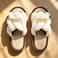 thumbnail image 4 of SBYOJLPB Women Slippers Open Toe Footwear Soft Cushioned Base Indoor Outdoor Daily Slippers, 4 of 7