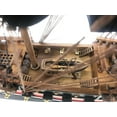 thumbnail image 2 of Handcrafted Model Ships Black-Pearl-26-Black-Sails Wooden Pearl & Sails Limited Model Pirate Ship, Black - 26 in., 2 of 2