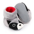 thumbnail image 7 of Otqutp Toddler Outdoor Shoes&nbsp;0-12 Months Baby Boys Girls Winter Boots Baby Sneakers Cute Animal Shoes Walking Warm Shoes First Walking Boots(Gray,0-3 Months), 7 of 7