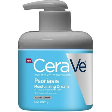 CeraVe Psoriasis Moisturizing Cream with Salicylic Acid 8 oz. - Walmart.com