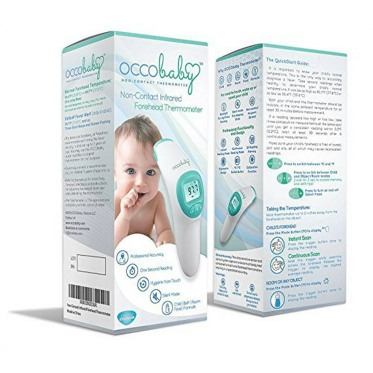 Occobaby Clinical Digital Baby Thermometer - Flexible Tip and 10 Second Fever Read