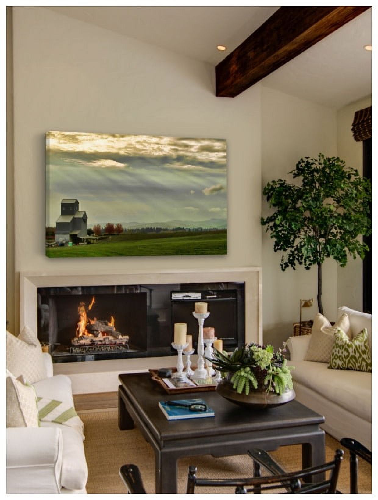 Marmont Hill "Wine Country Sunset" Painting Print on Canvas