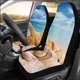 thumbnail image 2 of ABPHQTO Juego de 2 fundas para asientos de coche Starfish y Seashell Protector universal para asientos delanteros de coche apto para coche, SUV sedán, camión, 2 of 3