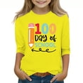 thumbnail image 1 of Fiudx Camiseta de Algodón Suave para Niños, Capa Base Transpirable, Ropa Informal para Fiestas de Bienvenida, Regalo de Moda para Edades de 3 a 12 Años, Se Recomienda Lavar a Mano., 1 of 5