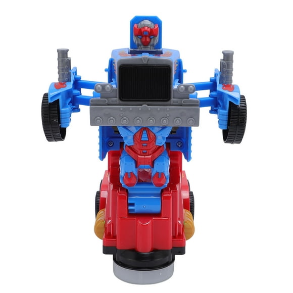 Car Robot Transformer Toy, Battery Powered Transforming Toy Car for Toddlers