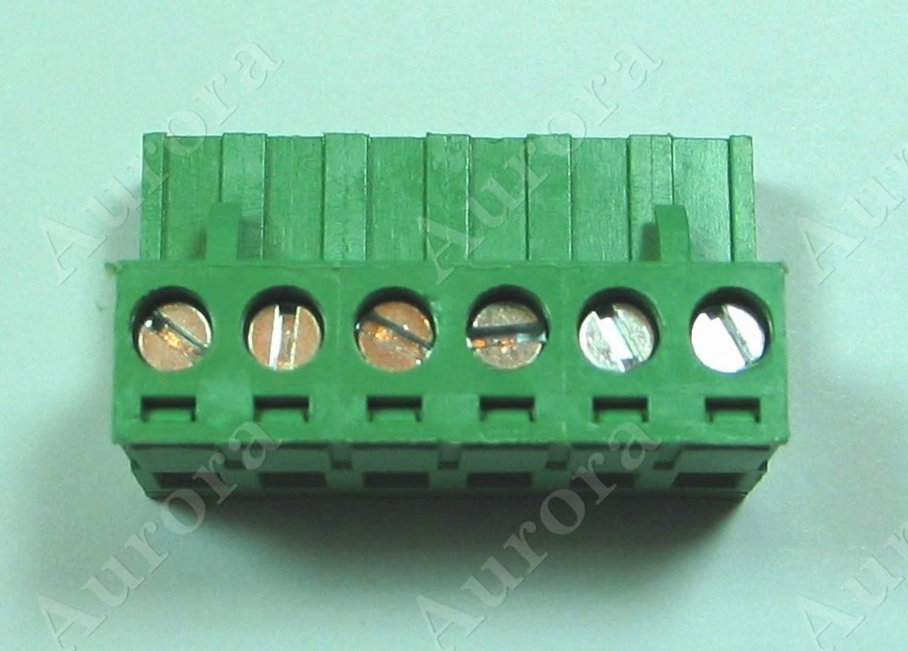 6 Pin - 5.08Mm / Pluggable Terminal Block - Phoenix Plug - Audio Connector