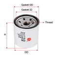 thumbnail image 1 of Filtro Para Aceite SAKURA Para Chevrolet L4 1.5L 2018 A 2020, 1 of 3