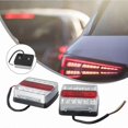 thumbnail image 2 of Submersible LED Trailer Lights - Waterproof IP68 ABS Boat Tail Markers 12V Left & Right Durable Practical Utility, 2 of 5