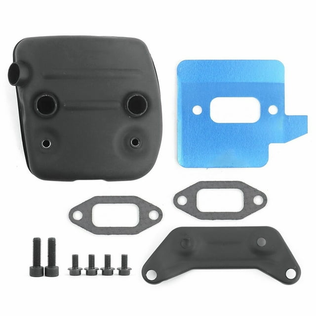 Chainsaw Exhaust Muffler Bracket Gasket Kit For 362 365 371 372 372XP Garden Power Tools Reliable Replacement Accessories
