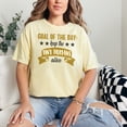 thumbnail image 2 of Goal of The Day Keep Tiny Humans Alive, Butter Comfort Colors T-Shirt, Medium, 2 of 3