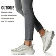 thumbnail image 4 of Sorel WHITE CHALK Women's Kinetic Breakthrough Tech Low Top Sneakers, US 10, 4 of 4