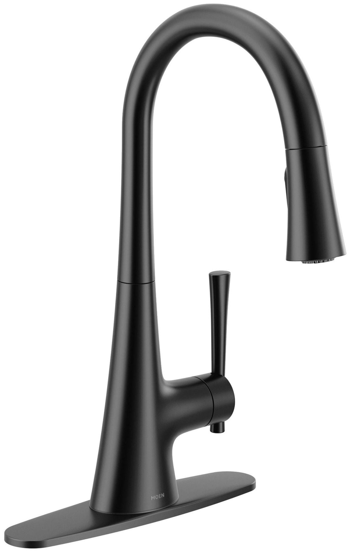 Moen 9126BL Kurv Single Handle Pull Down Kitchen Faucet in Matte Black Replacement MPN