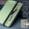 thumbnail image 6 of JETech Case for Samsung Galaxy Tab A9+ / A9 Plus 11-Inch 2023, PU Leather Business Folio Stand Protective Tablet Cover with Pocket & Straps, Multi-Angle Viewing, Auto Wake/Sleep (Green), 6 of 6