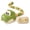 Green, variant on Tigozz 2-Pack Remote Control Snake Toys for Kids, Rechargeable Block-Eating RC Cars with 16 Food Pieces, Sound Effects, 2 Controllers